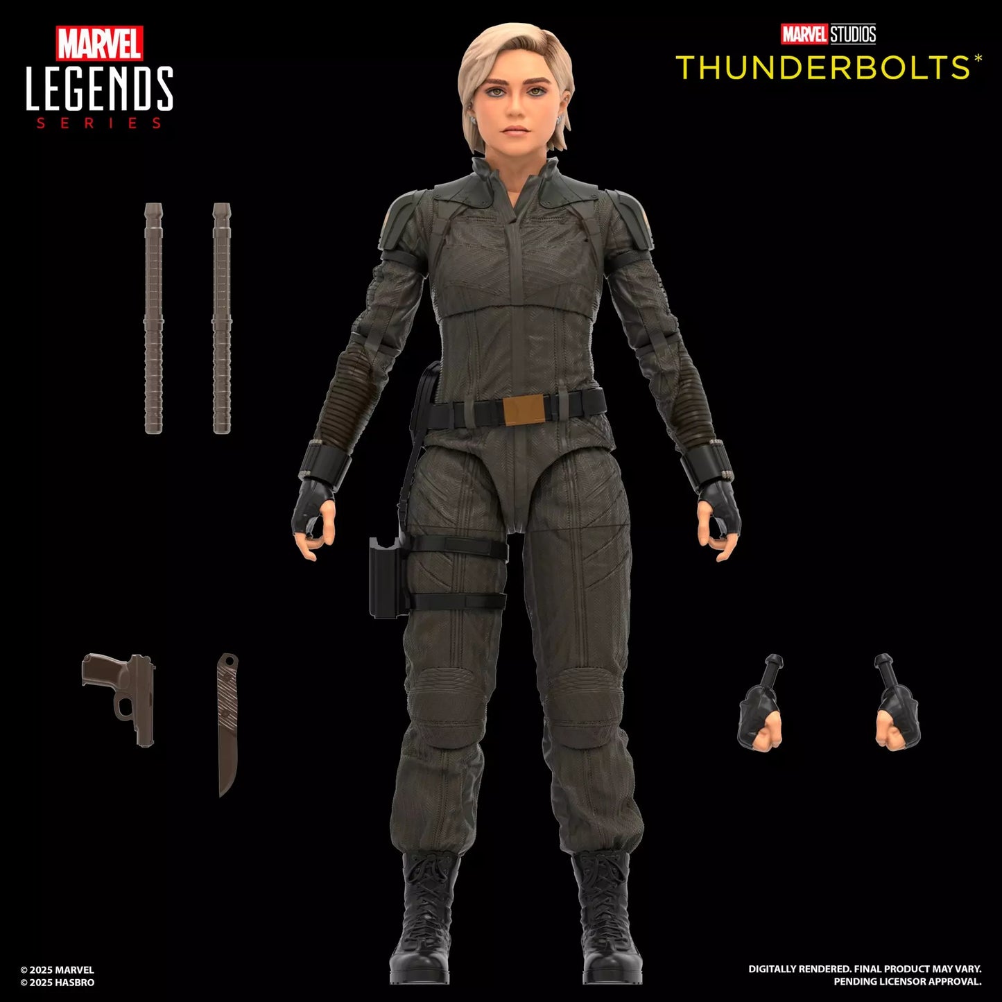 Marvel Legend Series MS Thunderbolts  Yelena Belova & Red Guardian