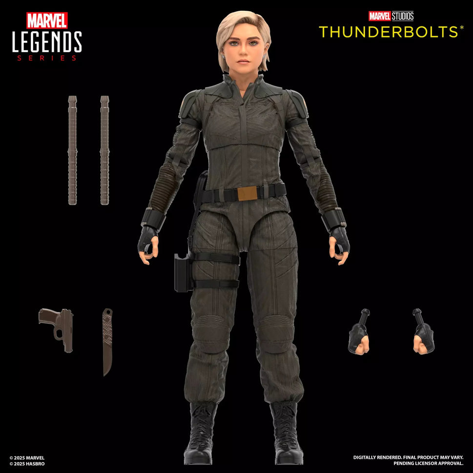 Marvel Legend Series MS Thunderbolts  Yelena Belova & Red Guardian