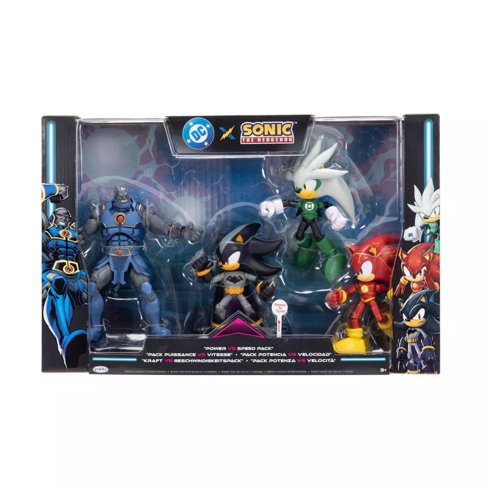 DC X Sonic The Hedgehog Power vs Speed Pack