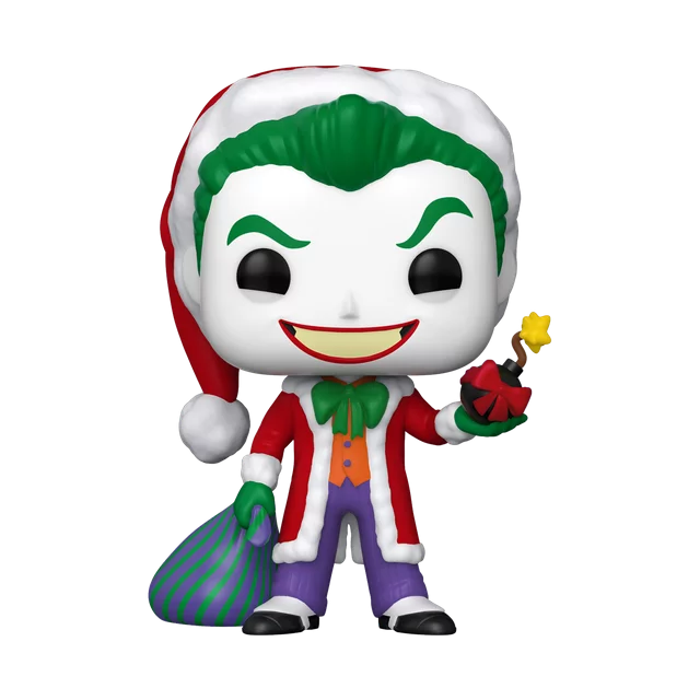 FUNKO POP! HEROES: THE JOKER AS SANTA #358