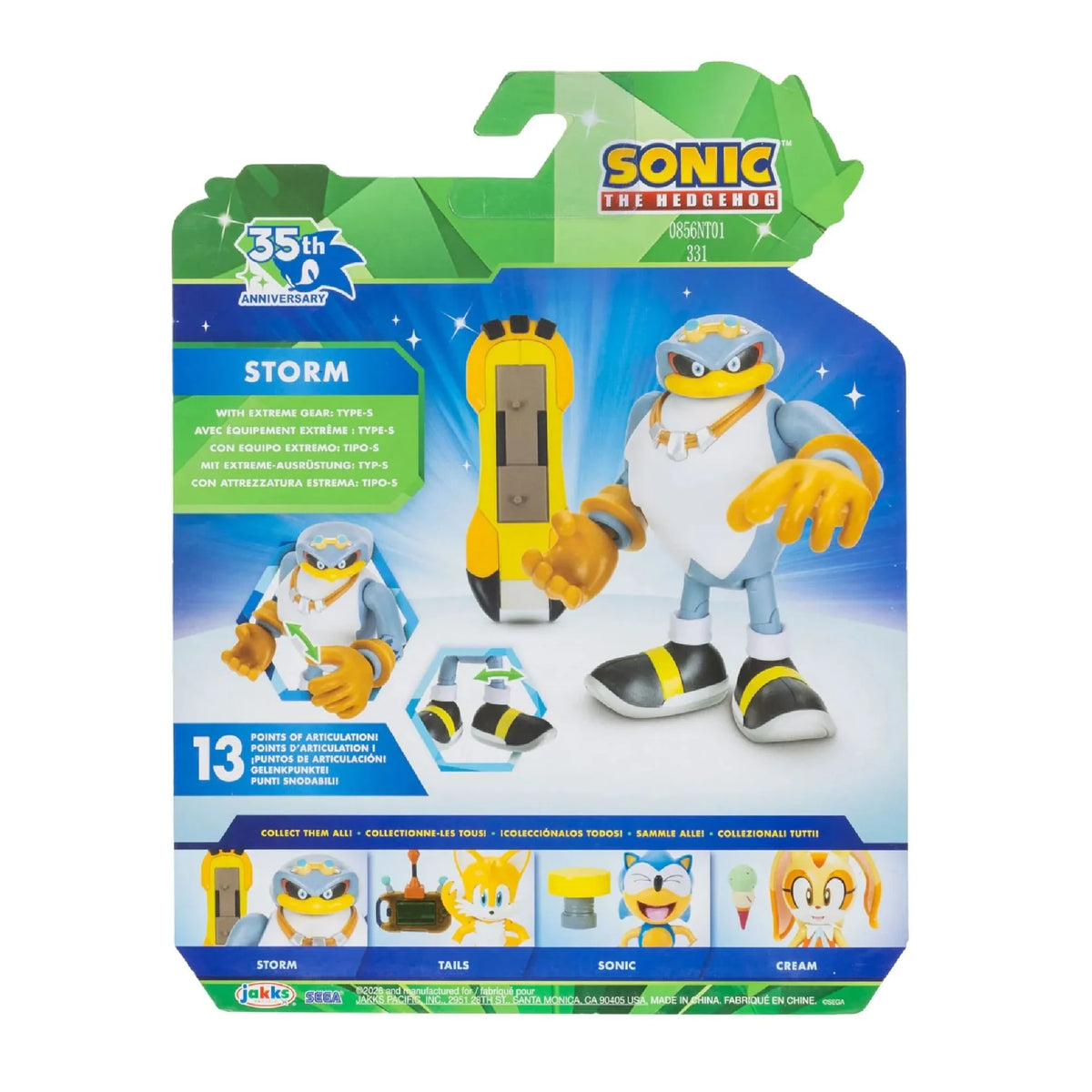 35th Anniversary Sonic The Hedgehog Storm w/ Extreme Gear