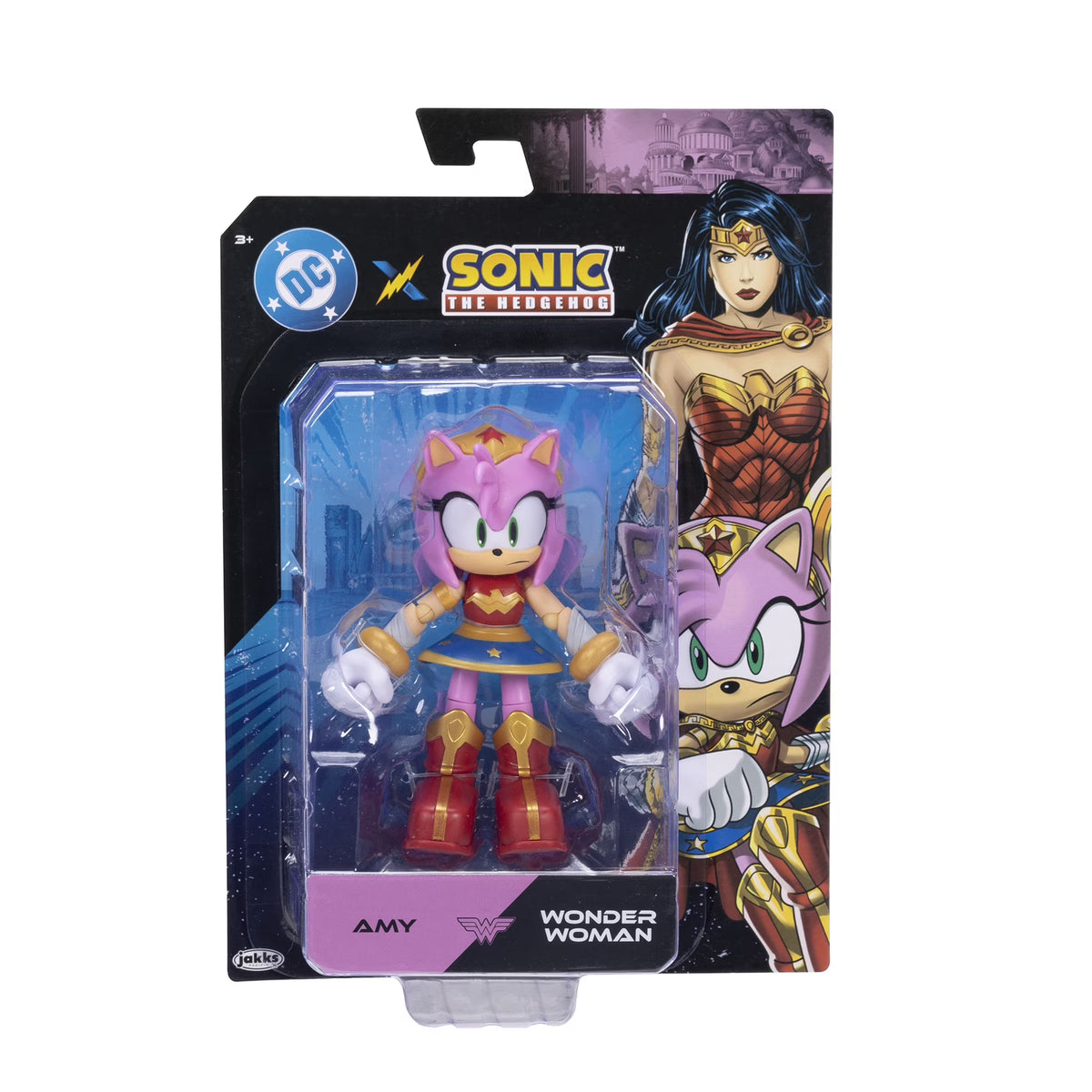 DC X Sonic The Hedgehog Amy Wonder Woman
