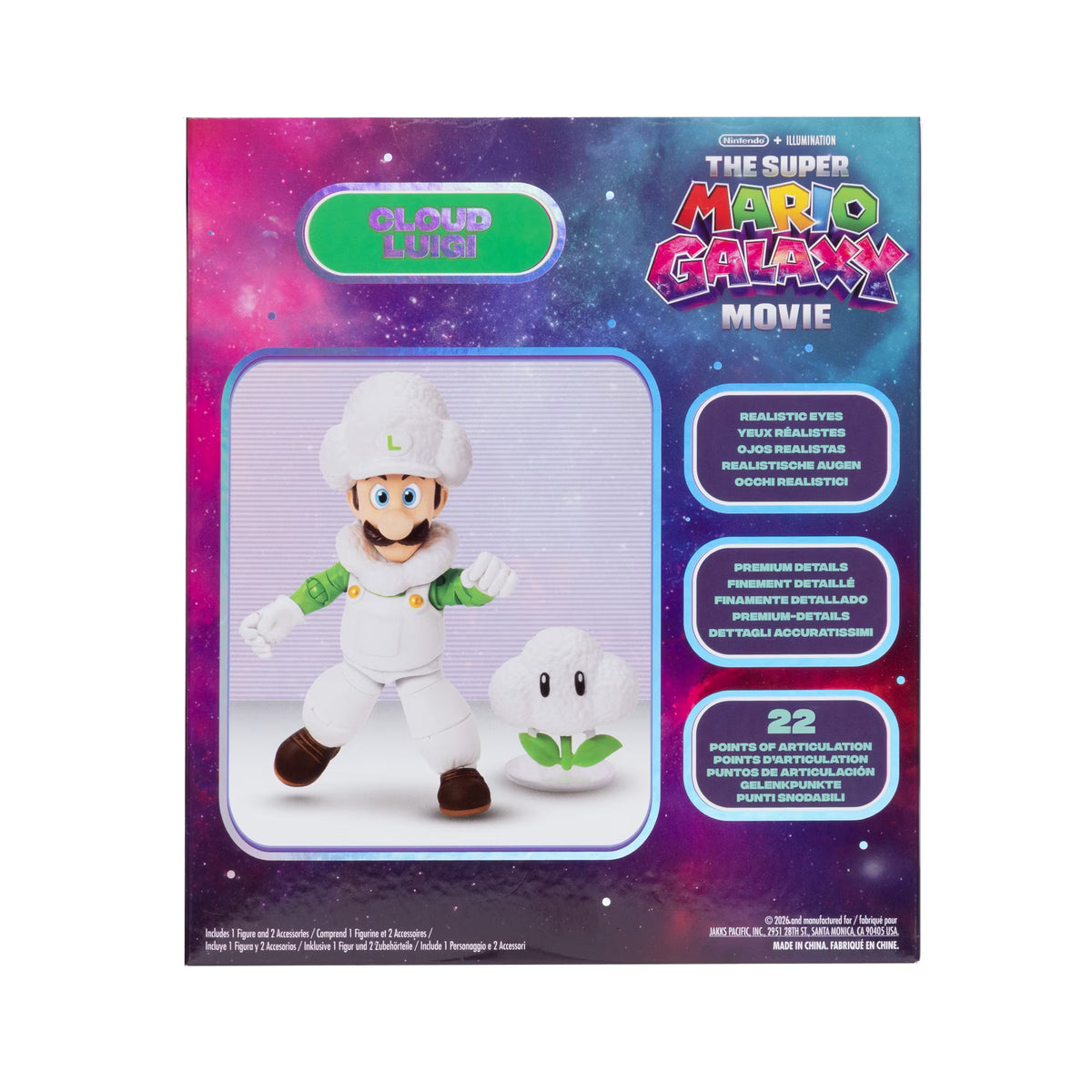 The Super Mario Galaxy Movie Cloud Luigi