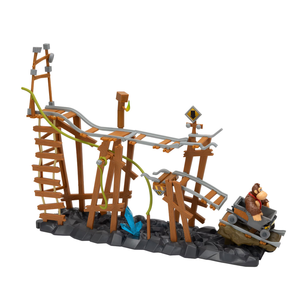 Donkey Kong Mine Cart Adventure Playset
