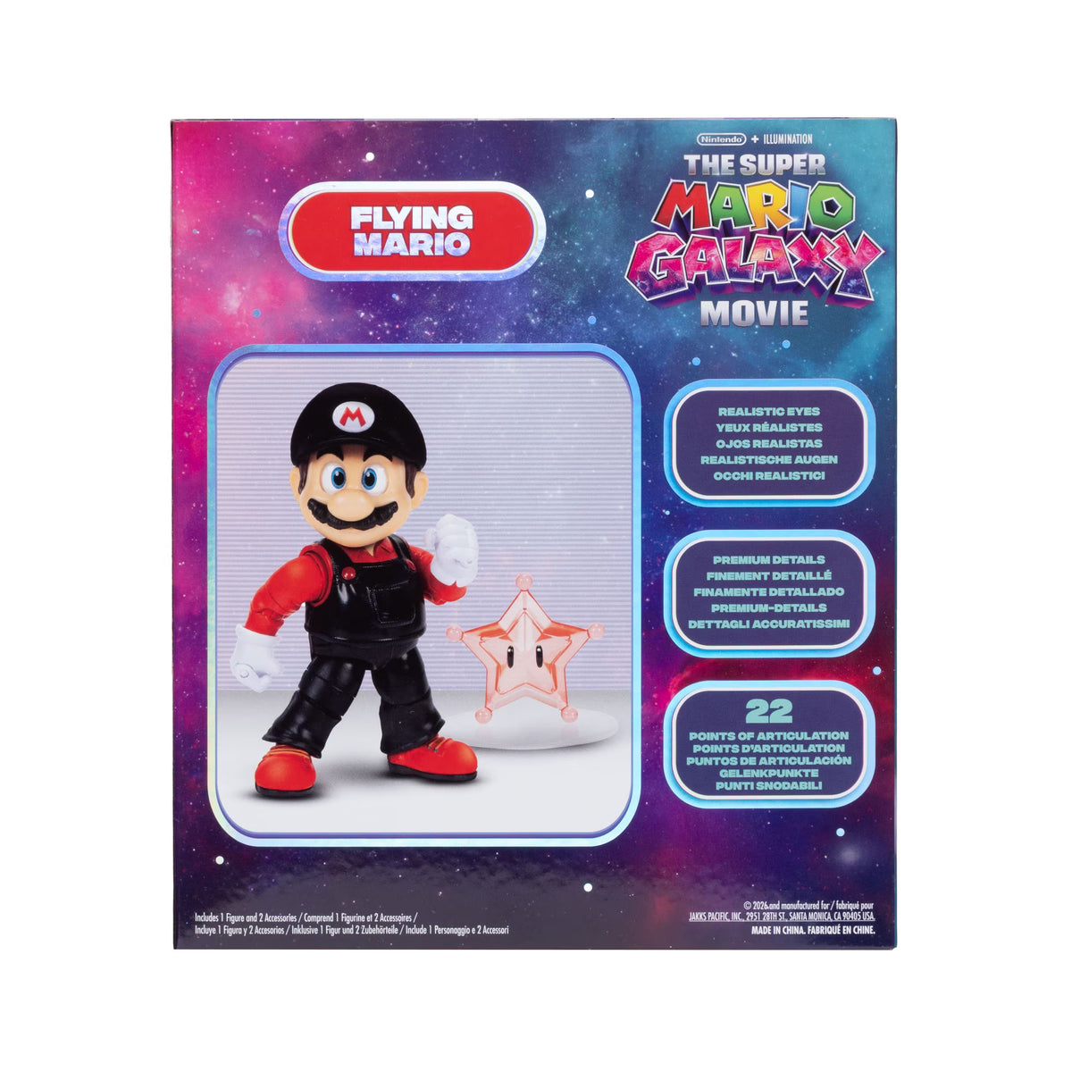 The Mario Galaxy Movie Flying Mario