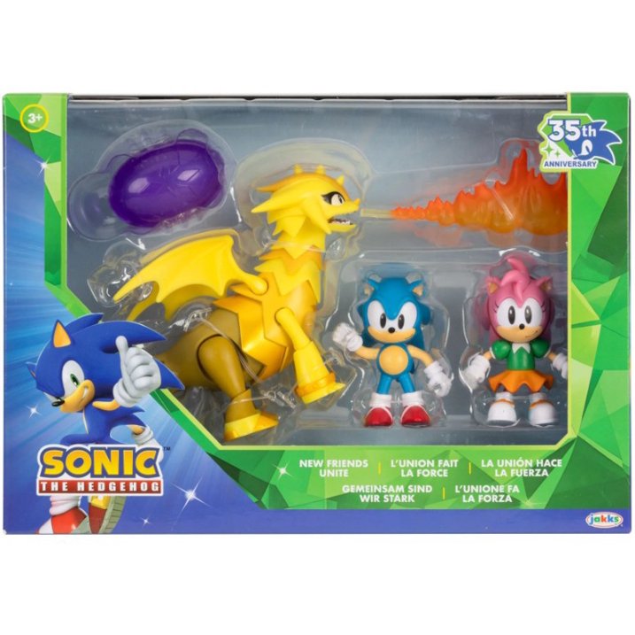 Sonic The Hedghog 35th Anniversary New Friends Unite