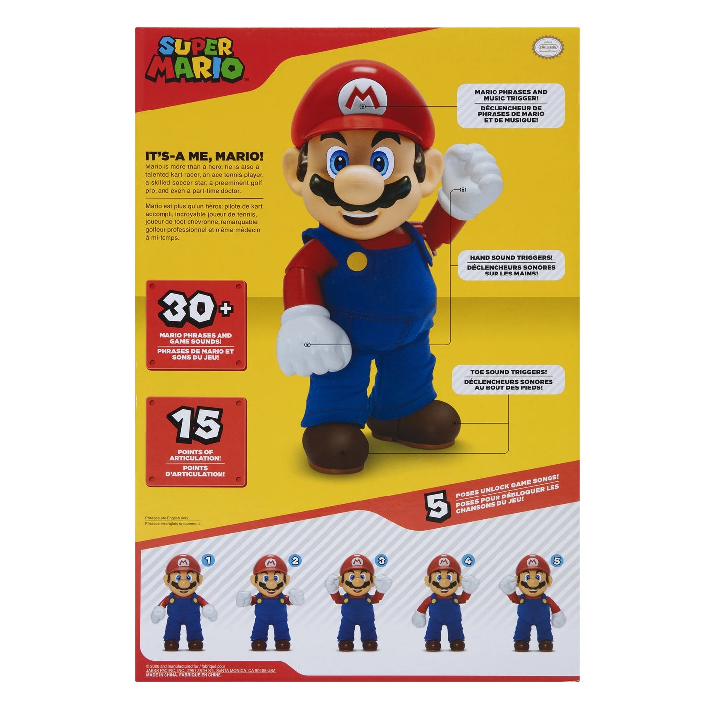 Super Mario It's-A Me, Mario (12-Inch)