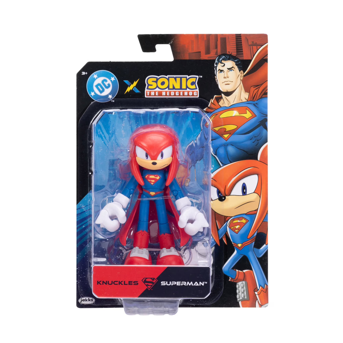 DC X Sonic The Hedgehog Knuckles Superman