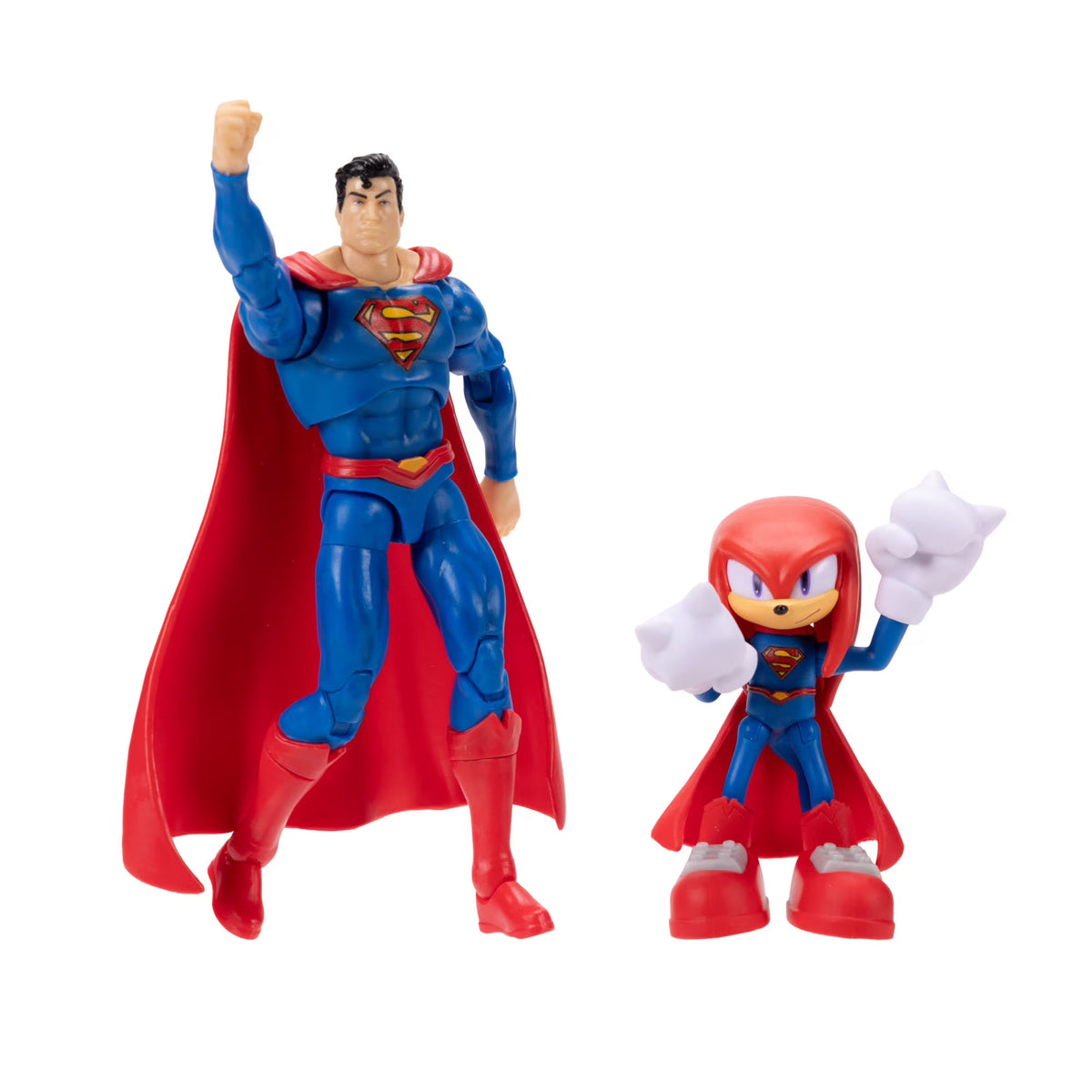 DC X Sonic The Hedgehog Knuckles Superman Multi-pack