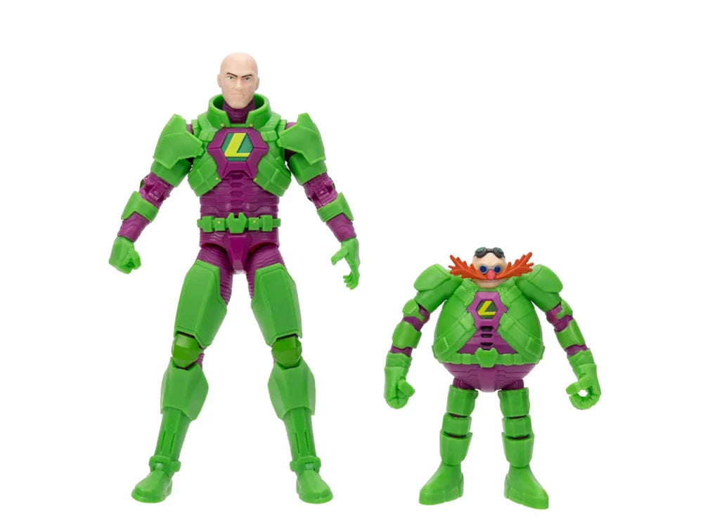 DC X Sonic The Hedgehog Lex Luthor Dr Eggman Multi-Pack