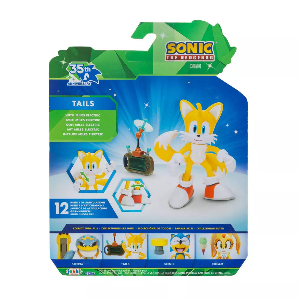 35th Anniversary Sonic The Hedgehog Tails w/ Miles Electric