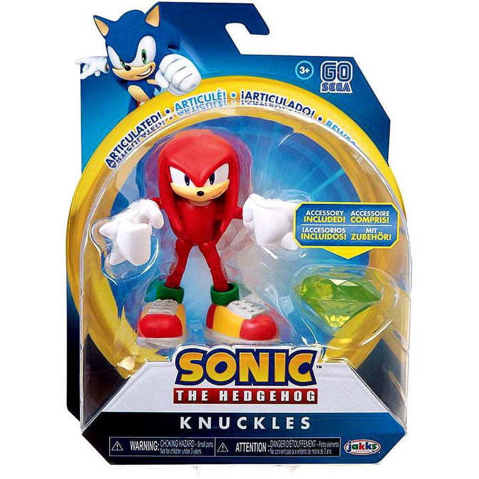 Sonic The Hedgehog Knuckles w/Star Spring