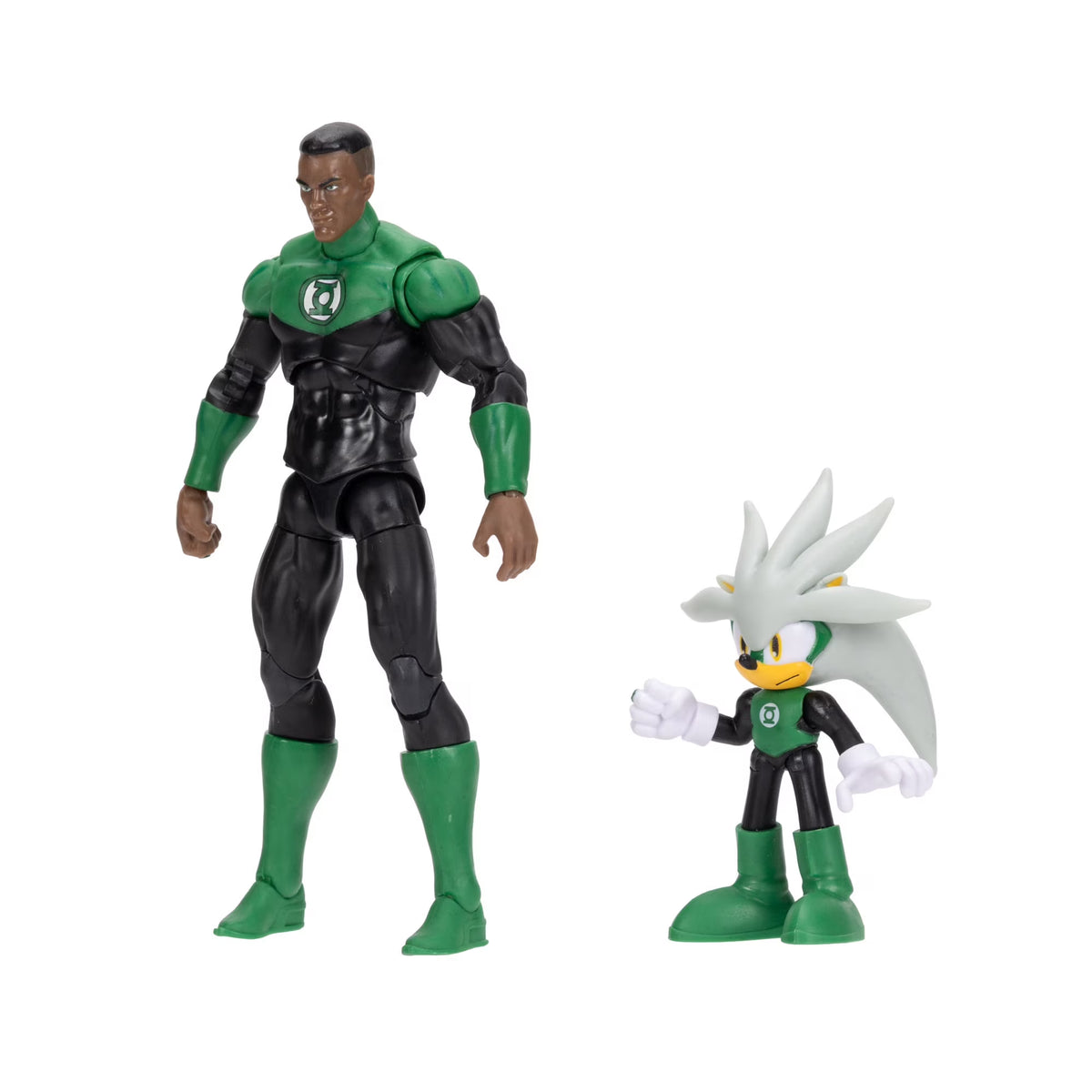 DC X Sonic The Hedgehog Silver Green Lantern Multi-pack