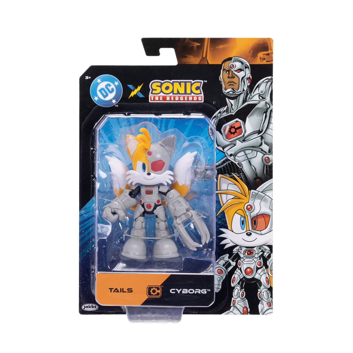 DC X Sonic The Hedgehog Tails Cyborg
