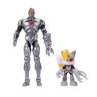DC X Sonic The Hedgehog Tails Cyborg Multi-pack