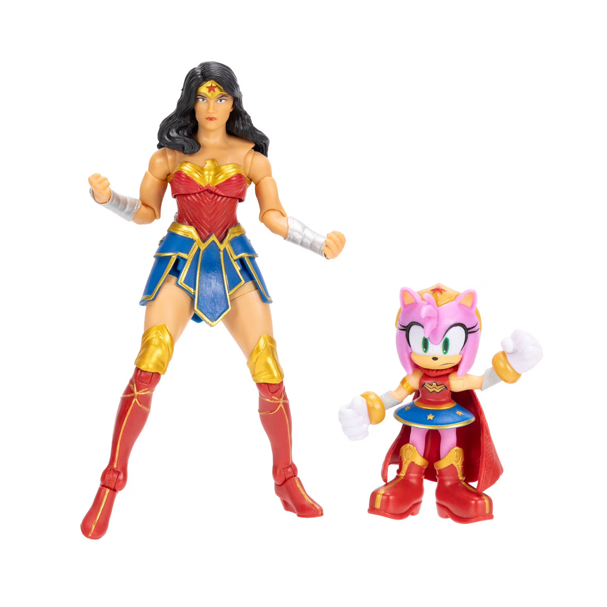 DC X Sonic The Hedgehog Amy Wonderwoman Multi-pack