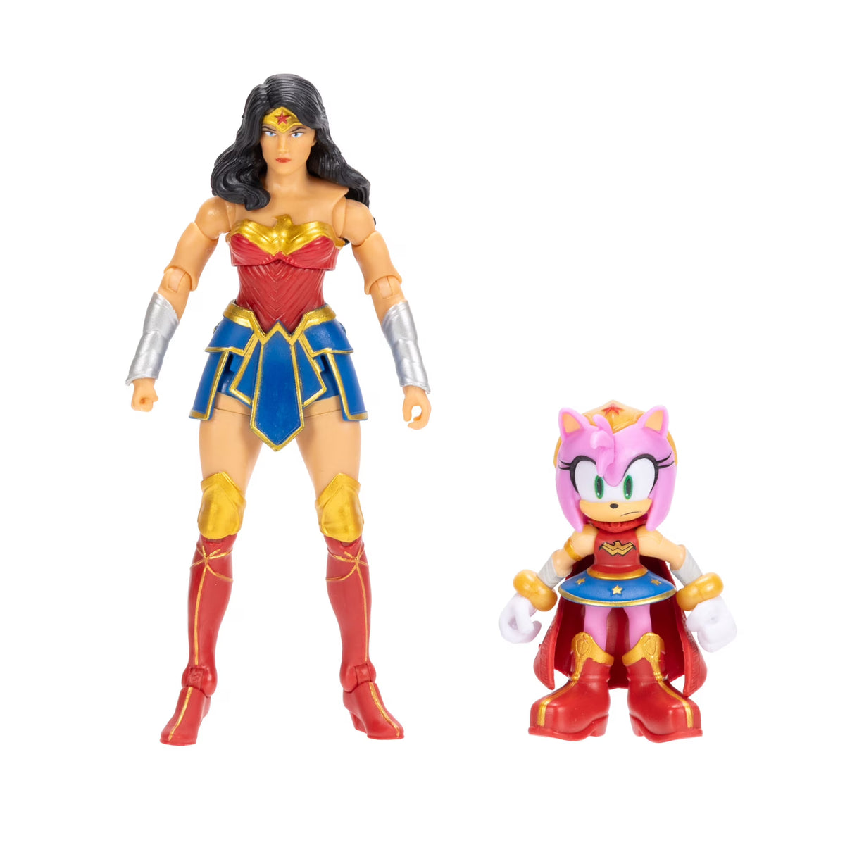 DC X Sonic The Hedgehog Amy Wonderwoman Multi-pack