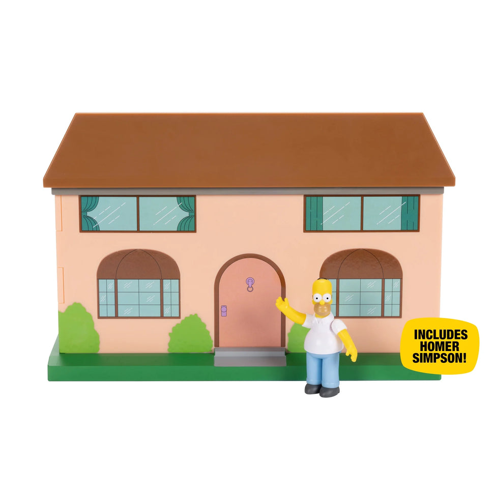 The Simpsons living Room Diorama + Homer