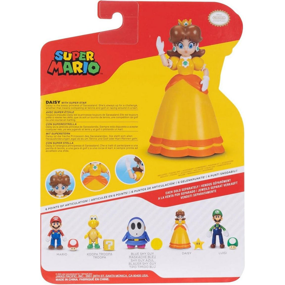 Super Mario Daisy with Super Star