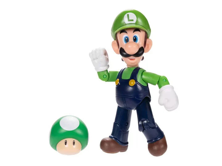 Super Mario Luigi with 1-Up Mushroom