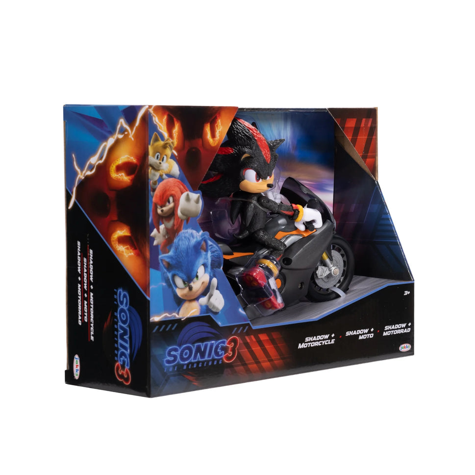 Sonic The Hedgehog 3 Shadow + Motorcycle