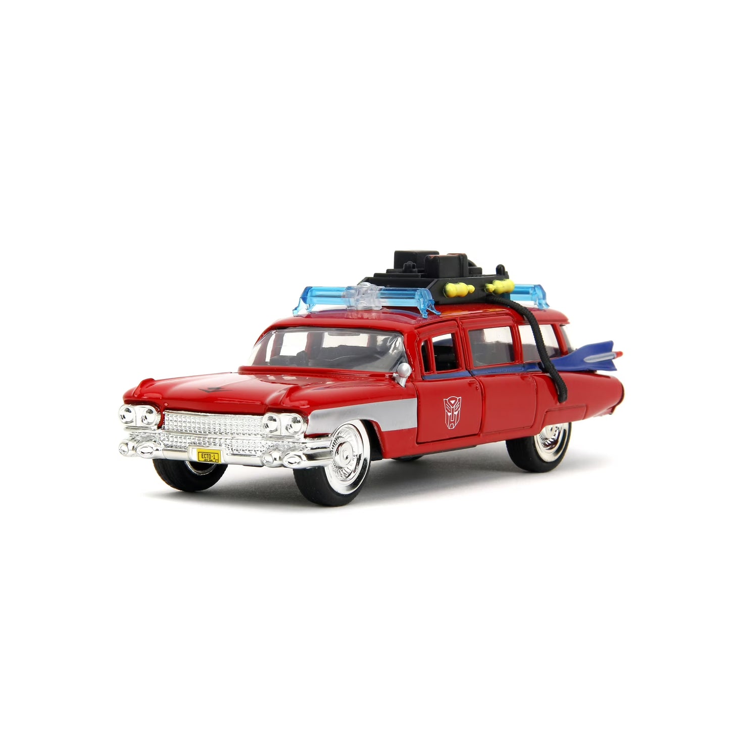 Transformers X Ghostbusters Ecto-1 G1 Jada Toys  Mashup