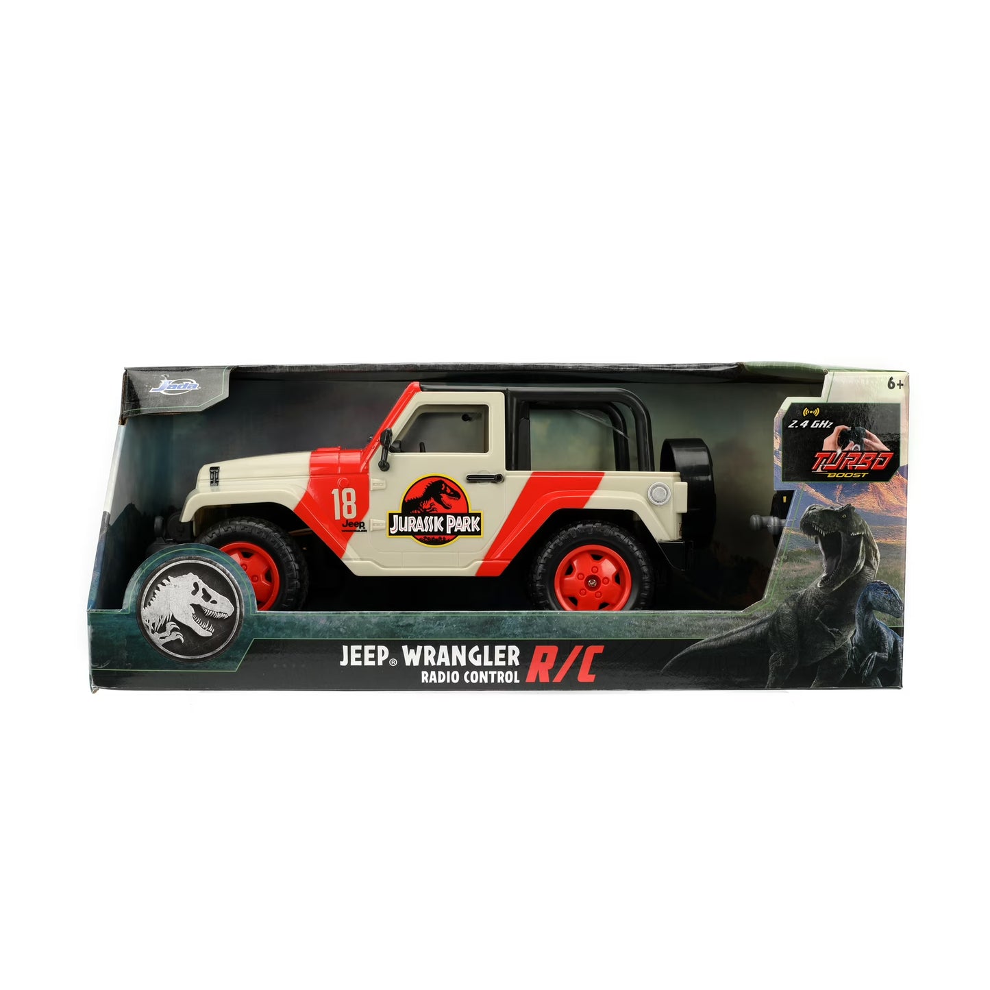 Jurassic World 1992 Jeep Wrangler RC (Scale 1:16)