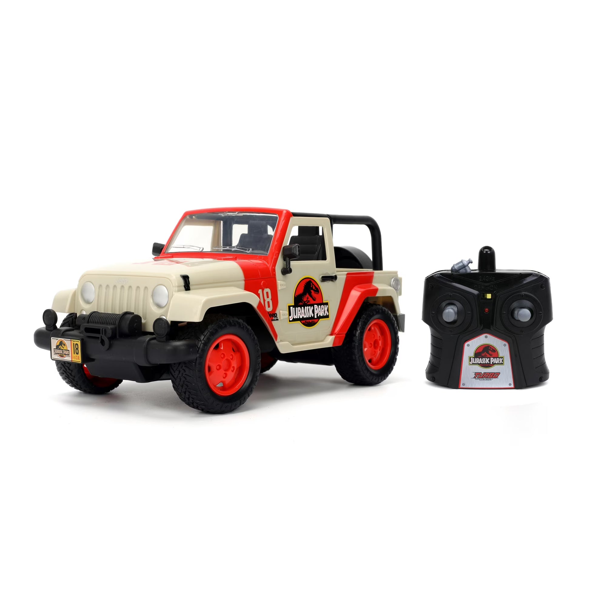 Jurassic World 1992 Jeep Wrangler RC (Scale 1:16)