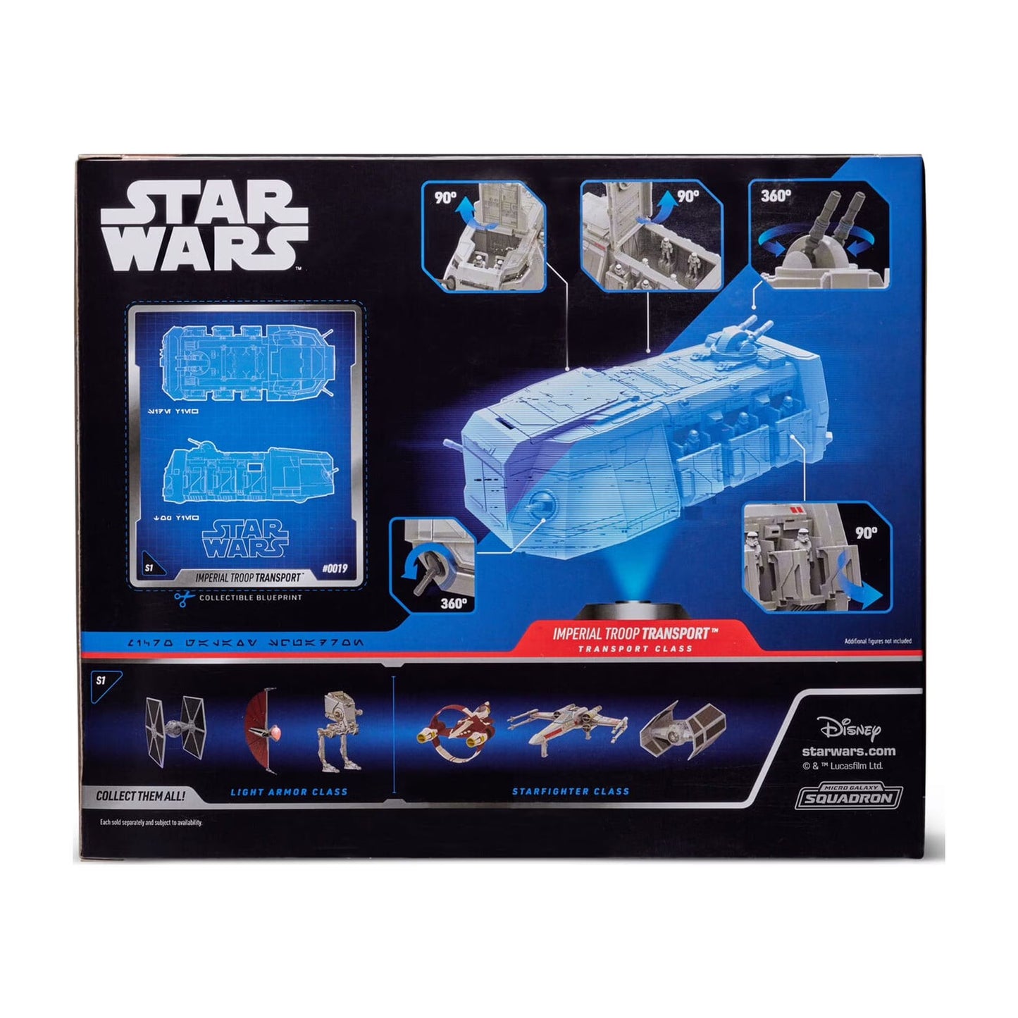 Star Wars Micro Galaxy Squadron Imperial Troop Transport
