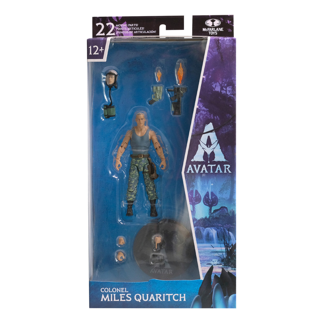 MCFARLANE TOYS AVATAR COLONEL MILES QUARITCH