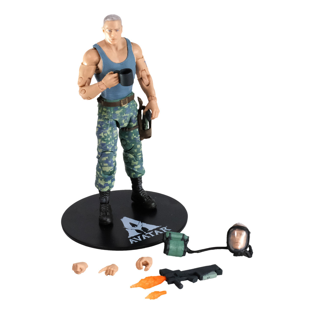 MCFARLANE TOYS AVATAR COLONEL MILES QUARITCH