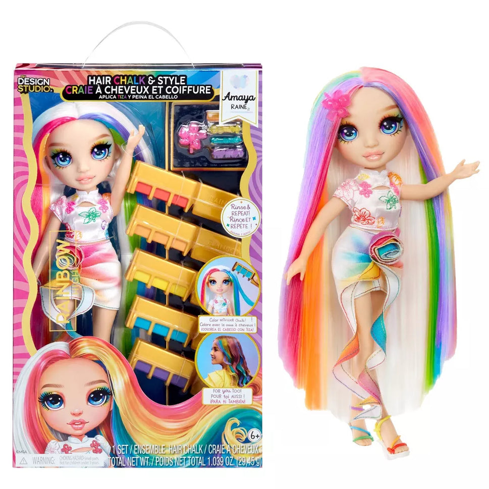 Rainbow High Amaya Raine Hair Chalk & Style Doll