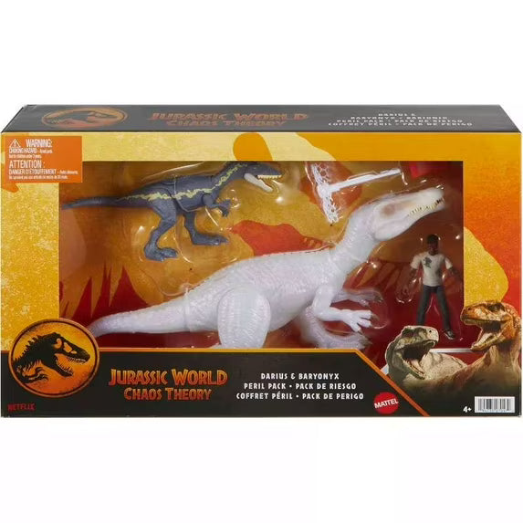 Jurassic World Chaos Theory Darius & Baryonyx Peril Pack
