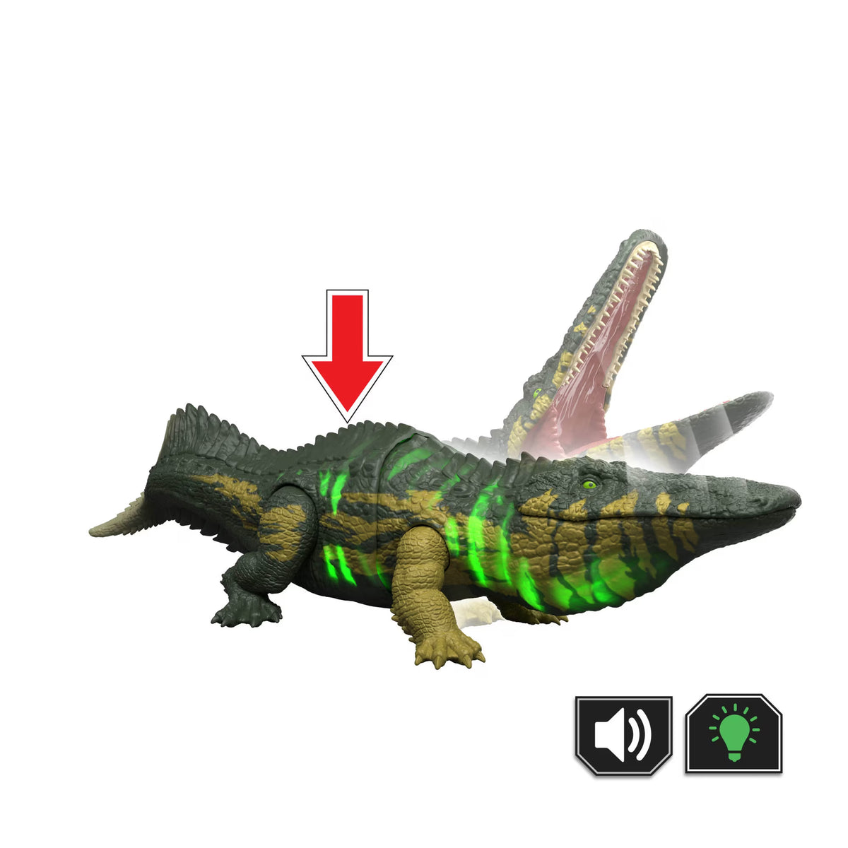 Jurassic World Survival Wild Roar Stomatosuchus