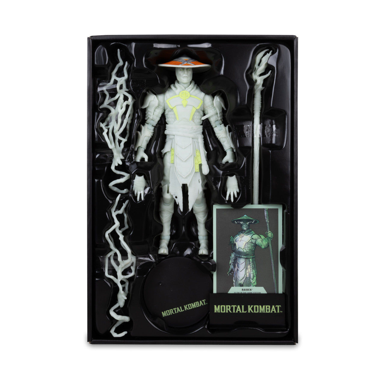 McFarlane Toys Mortal Kombat Raiden (Glow in the Dark) SDCC Exclusive