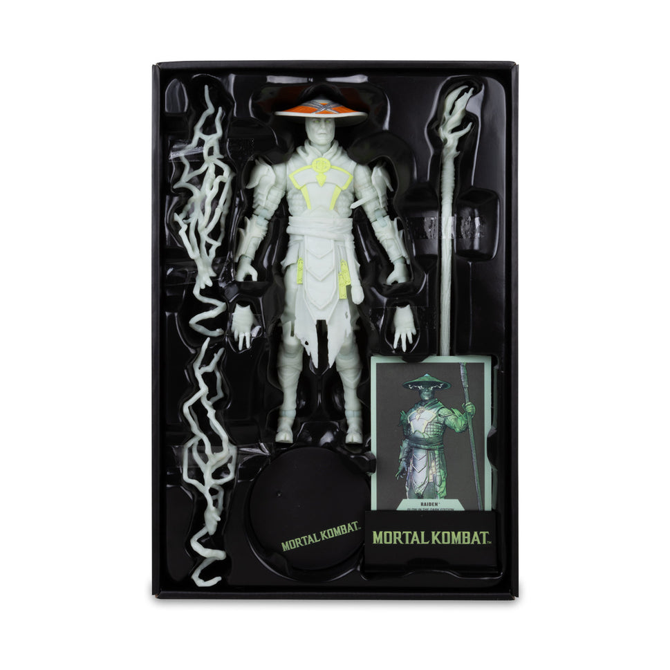 McFarlane Toys Mortal Kombat Raiden (Glow in the Dark) SDCC Exclusive