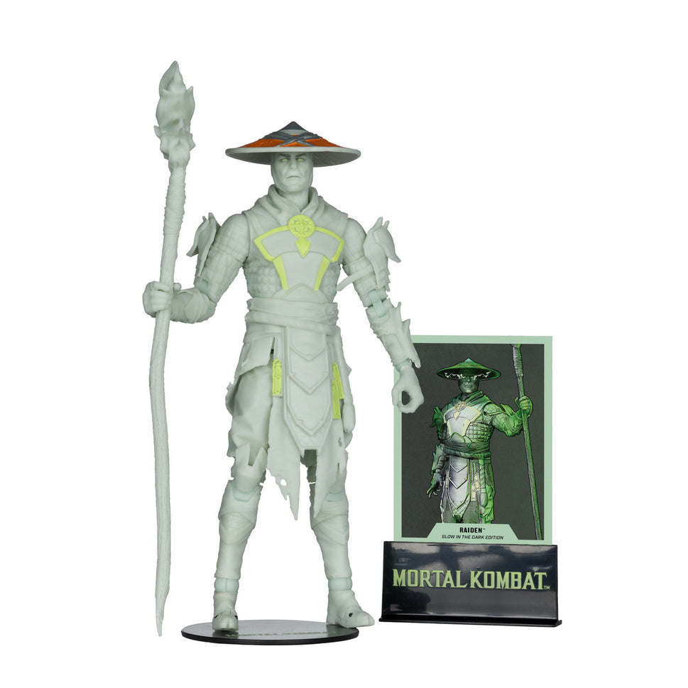 McFarlane Toys Mortal Kombat Raiden (Glow in the Dark) SDCC Exclusive