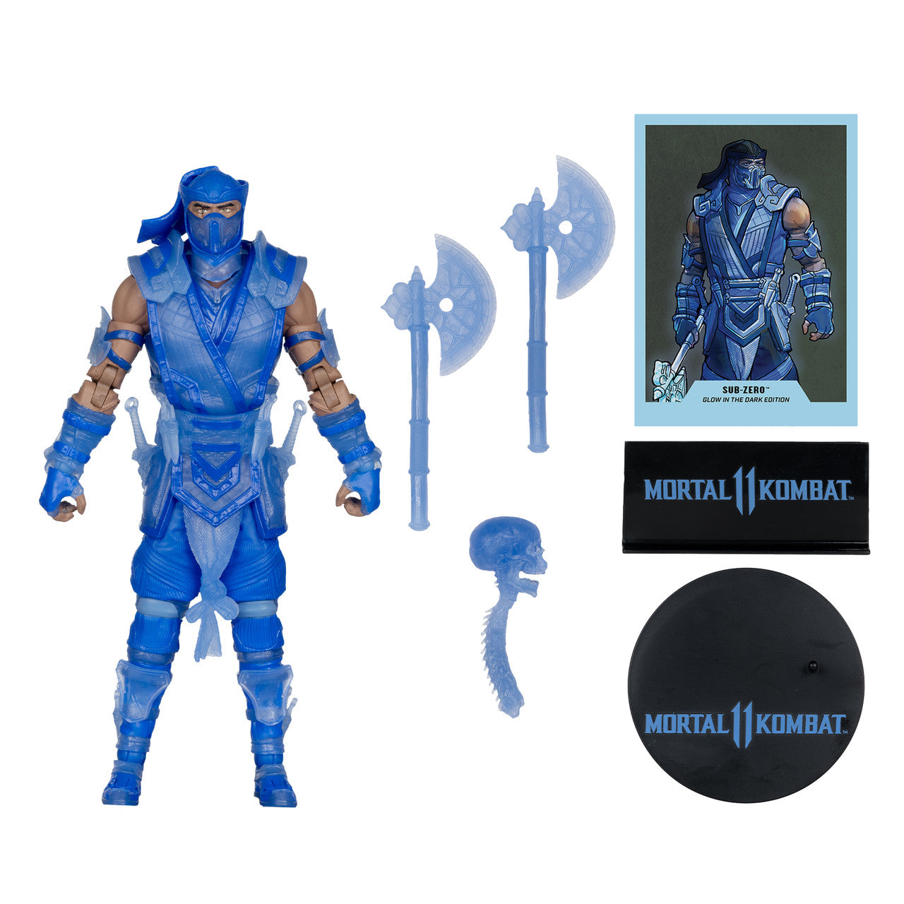 McFarlane Toys Mortal Kombat Sub-Zero (Glow in the Dark) SDCC Exclusive