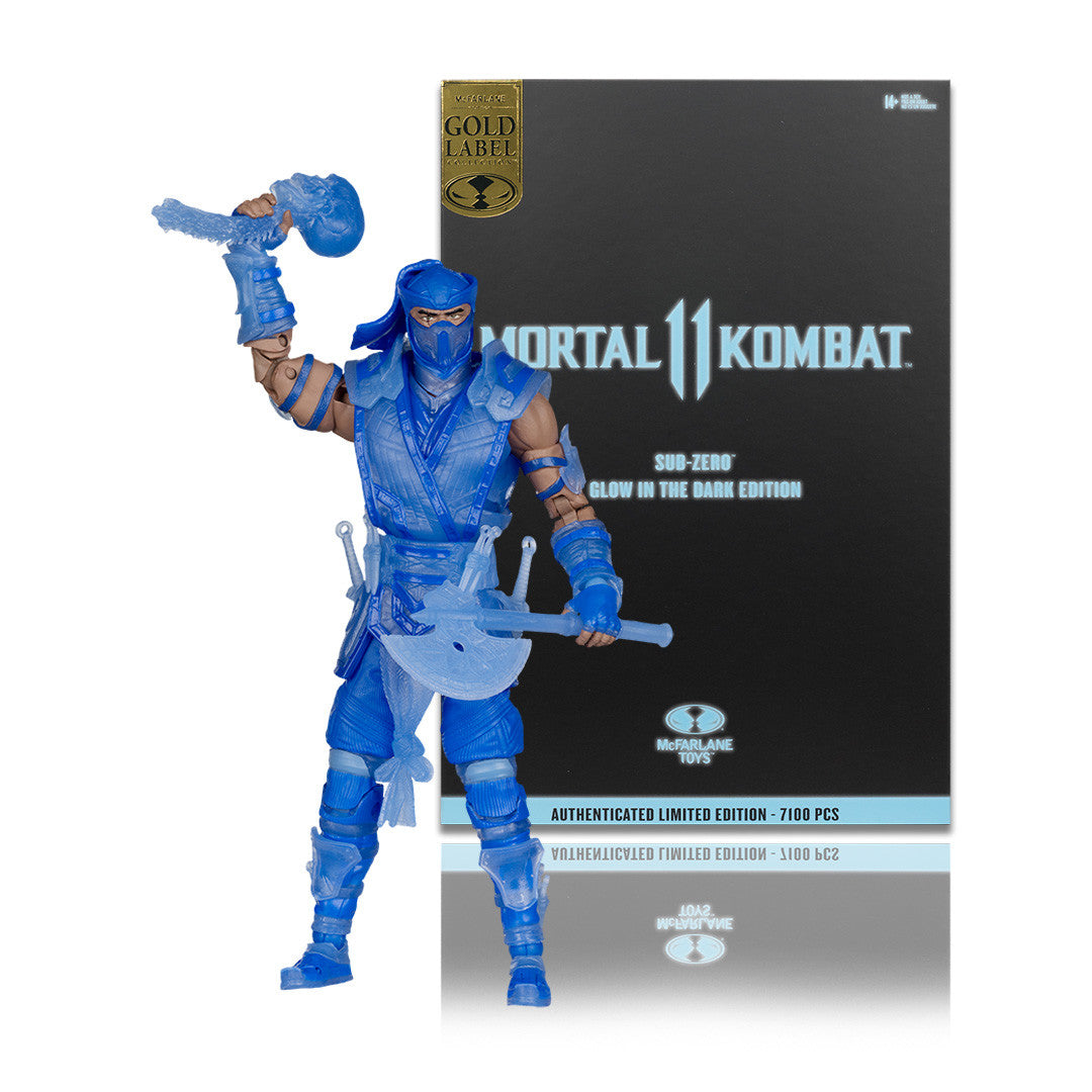 McFarlane Toys Mortal Kombat Sub-Zero (Glow in the Dark) SDCC Exclusive