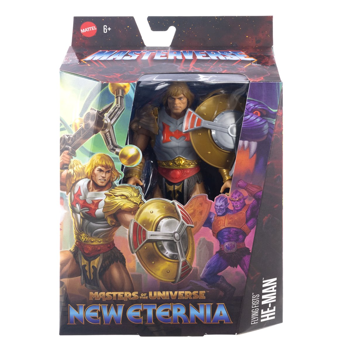 MASTERVERSE MASTERS OF THE UNIVERSE NEW ETERNIA  HE-MAN (FLYING FIST)