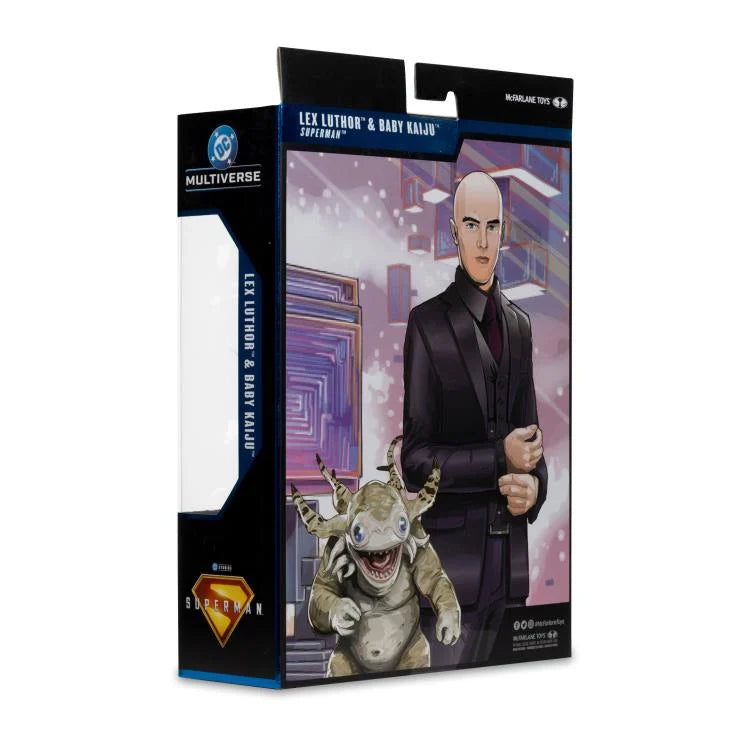 MCFARLANE TOYS DC MULTIVERSE SUPERMAN: LEX LUTHOR & BABY KAIJU