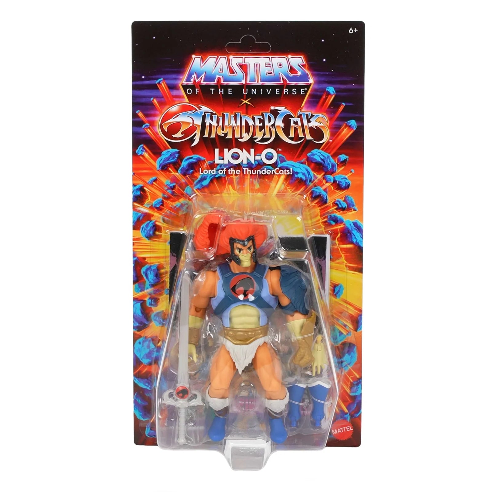 MASTERS OF THE UNIVERSE X THUNDERCATS LION-O
