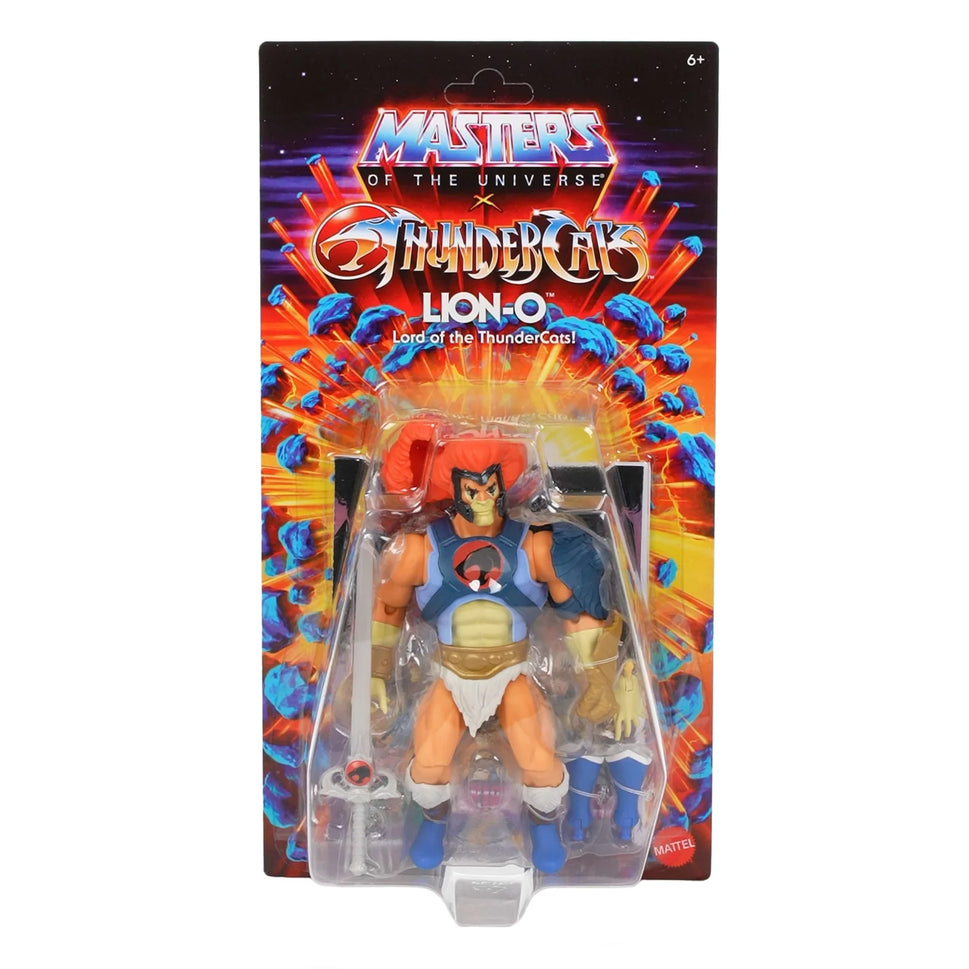 MASTERS OF THE UNIVERSE X THUNDERCATS LION-O