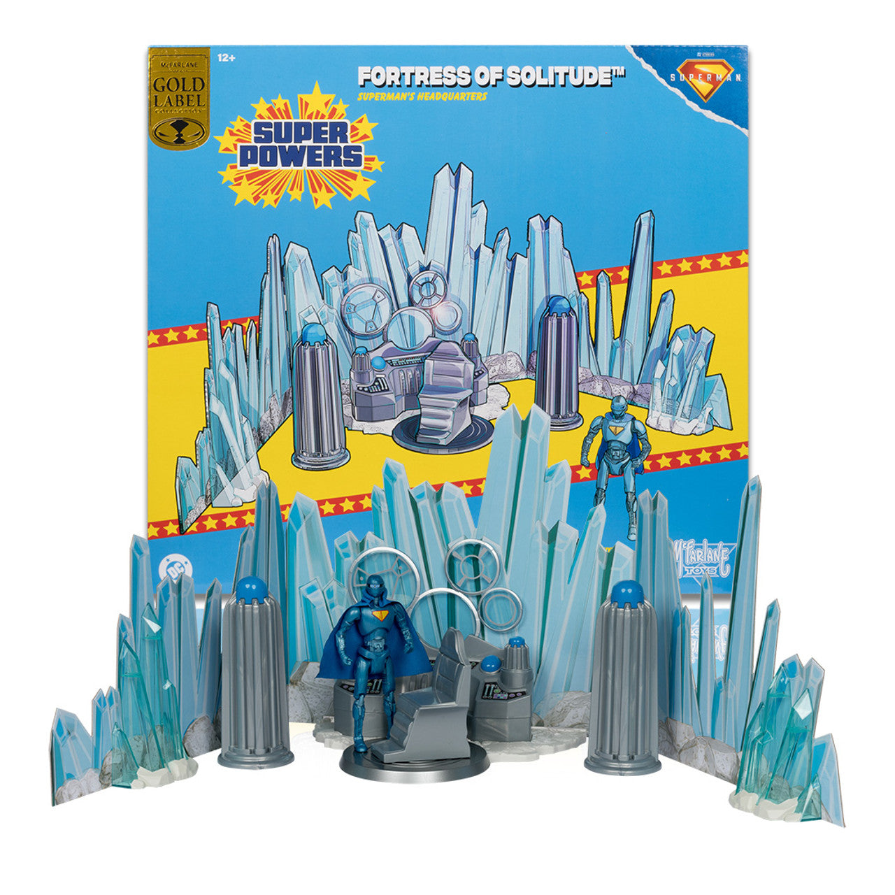 SUPER POWERS FORTRESS OF SOLITUDE (SUPERMAN HEADQUARTERS)