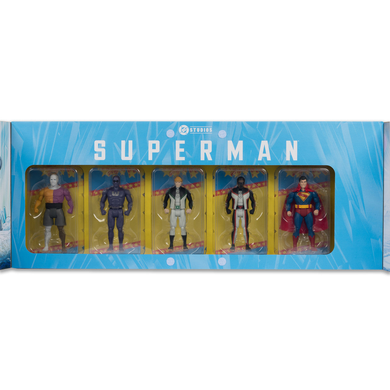 SUPERMAN MOVIE DC SUPER POWERS GOLD LABEL 5 PACK BUNDLE