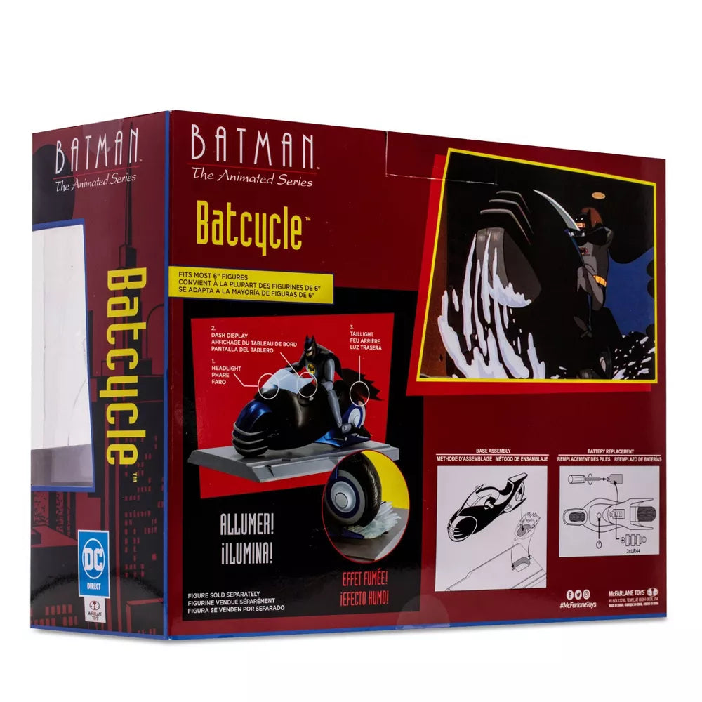 McFarlane Toys Batman The Animated Series Batcycle