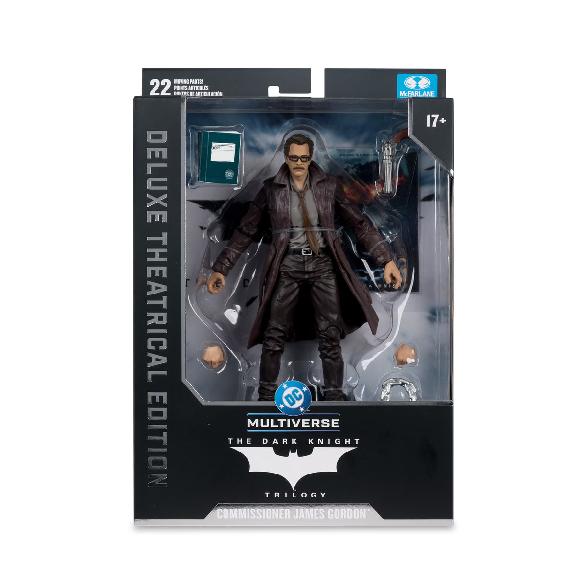 McFarlane DC Multiverse The Dark Knight Trilogy Commisioner James Gordon (DTE)
