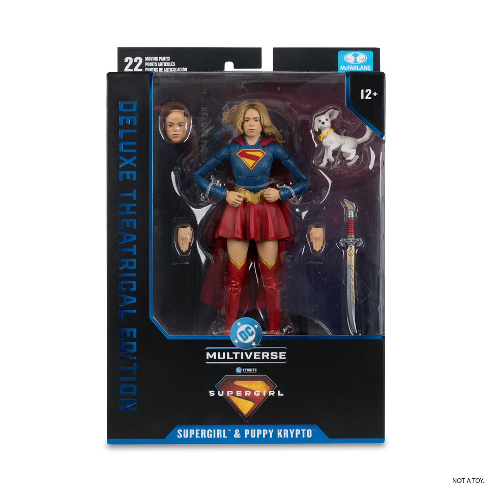 McFarlane DC Multiverse DC Studios Super Girl Super Girl & Puppy Krypto