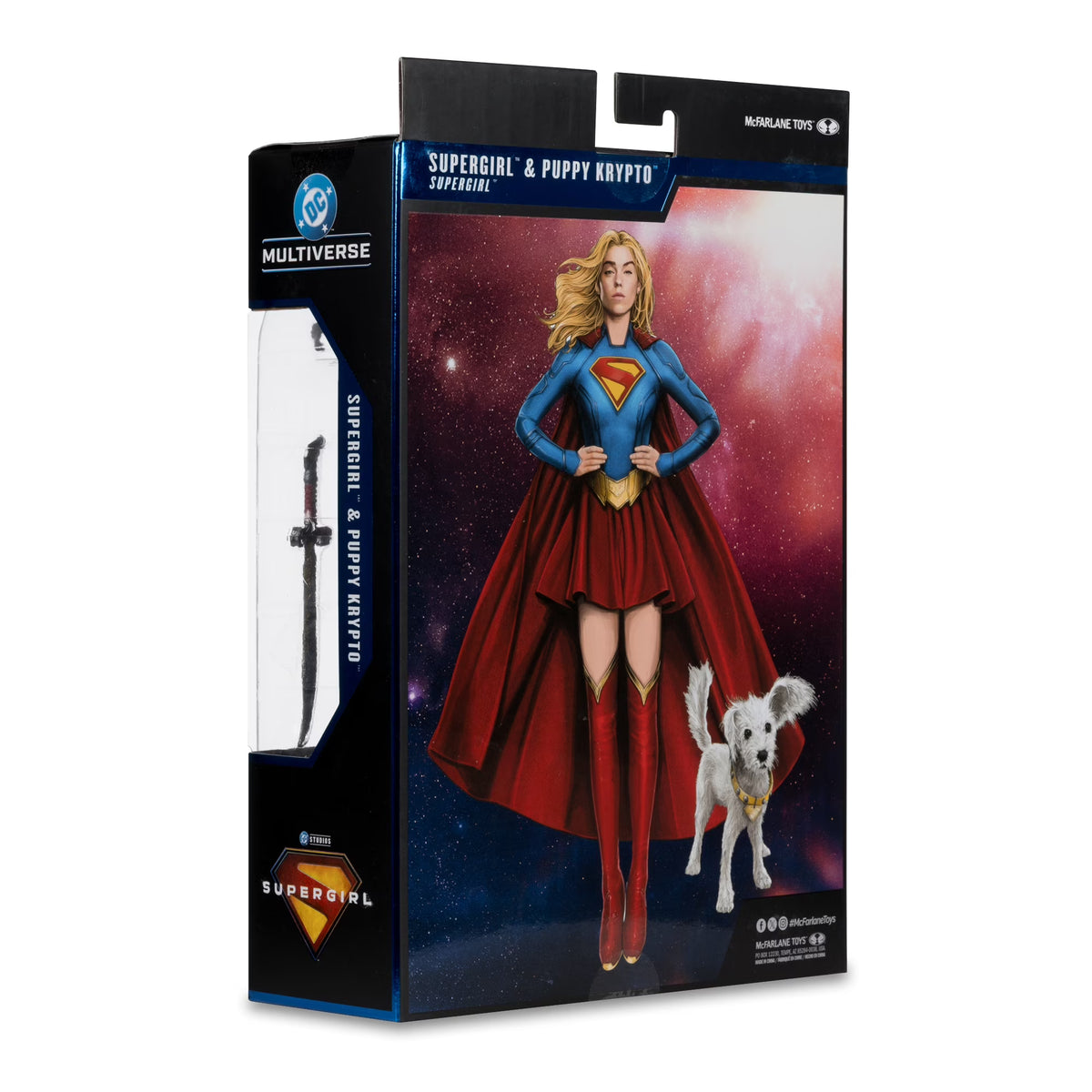 McFarlane DC Multiverse DC Studios Super Girl Super Girl & Puppy Krypto