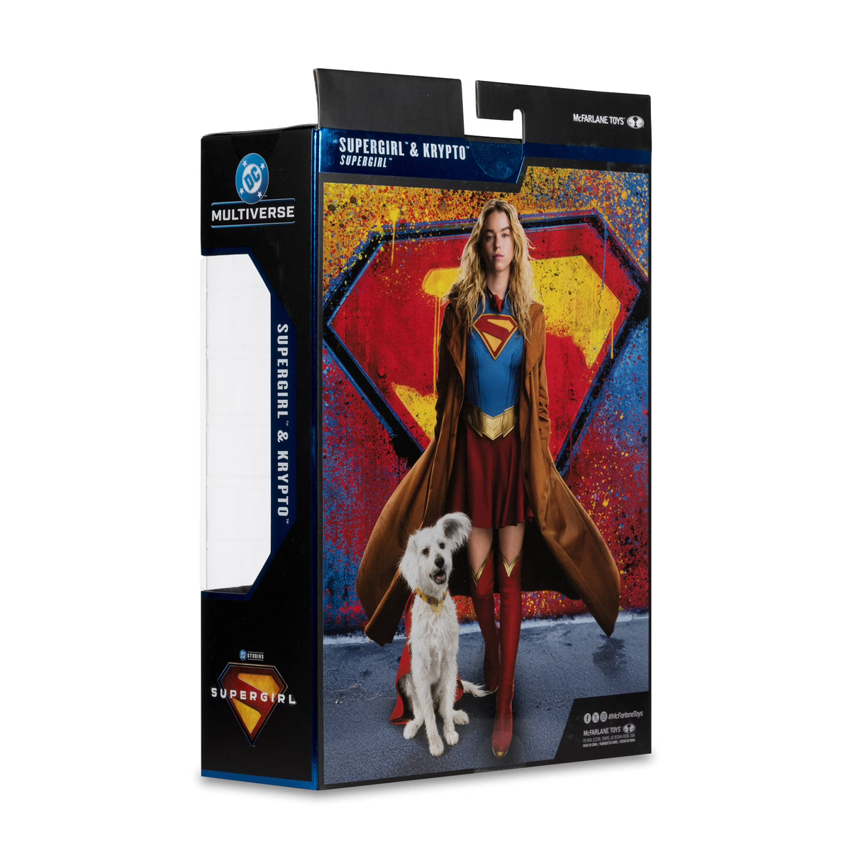 McFarlane Toys DC Multiverse Supergirl Supergirl & Krypto Gold Label (DTE)